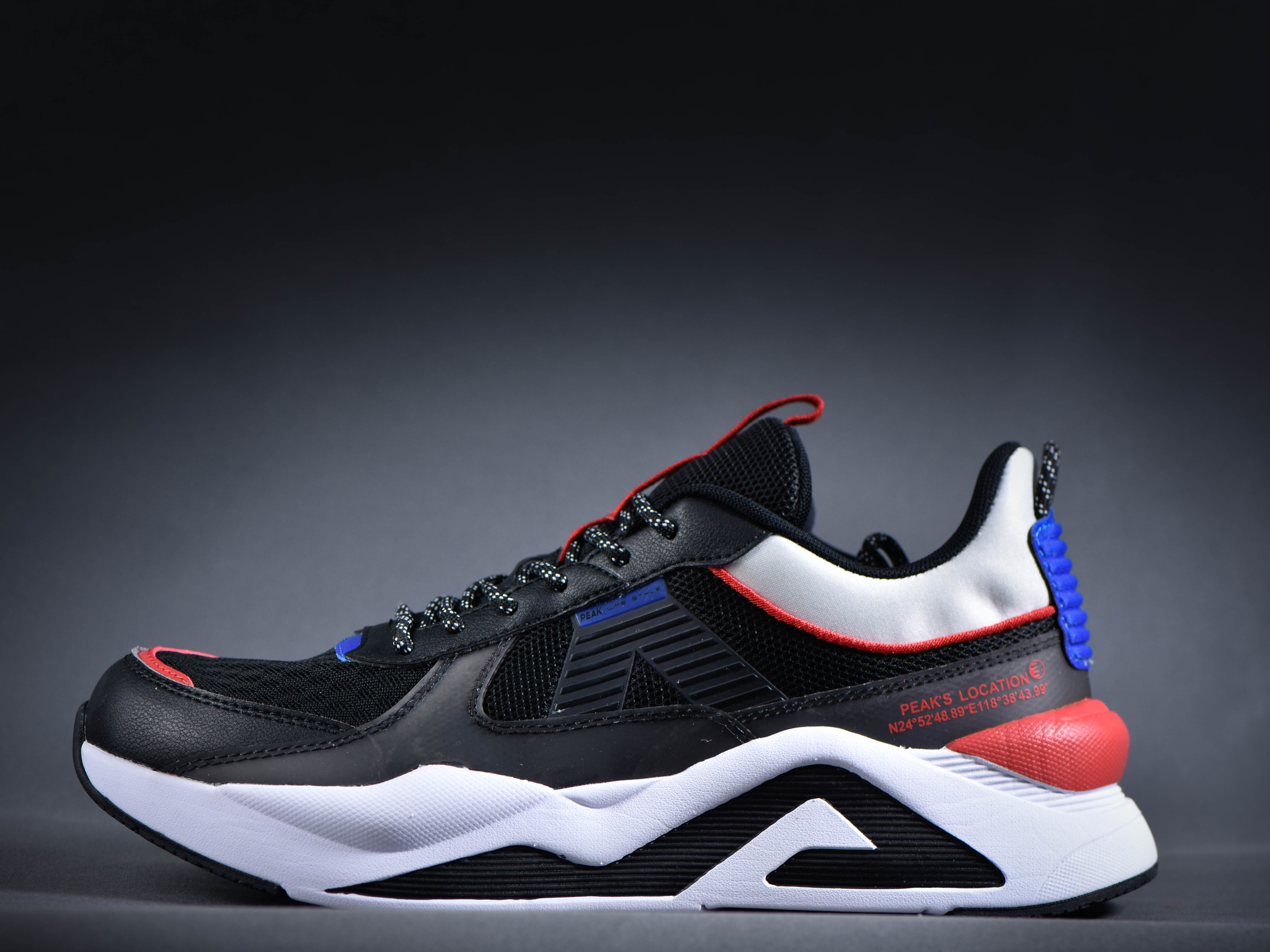 PEAK E02087E BLACK MID BLUE